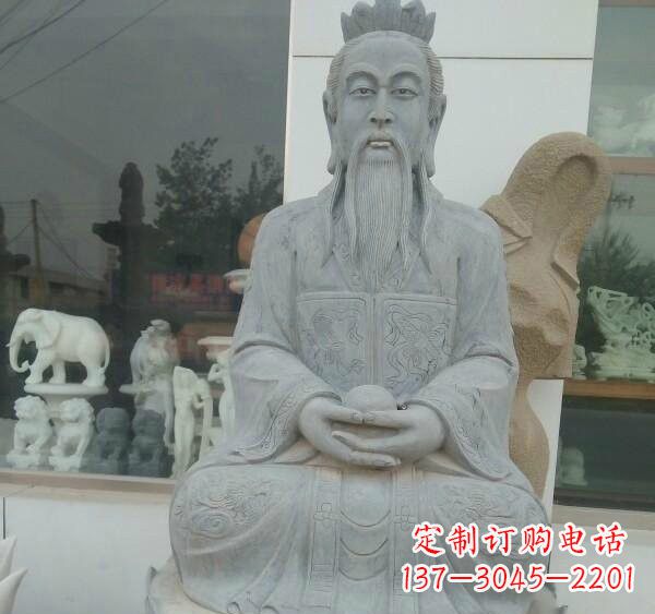 聊城元始天尊神像石雕