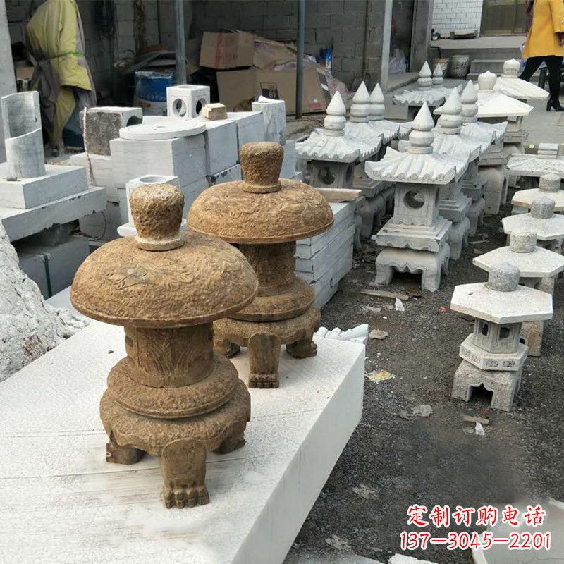 聊城园林仿古石灯笼