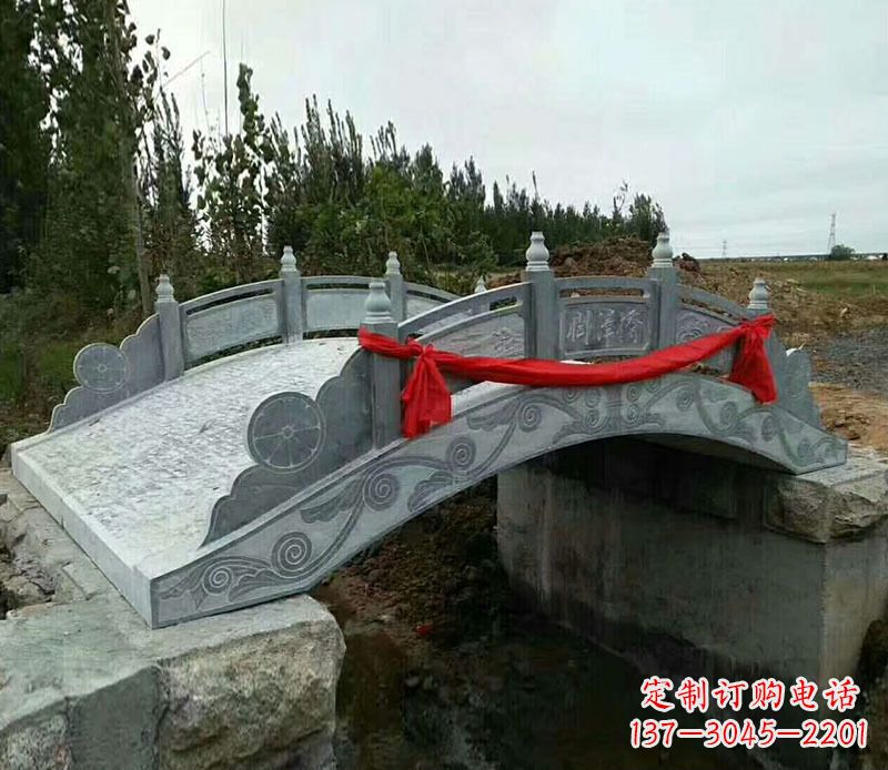 聊城园林仿古石拱桥景观雕塑