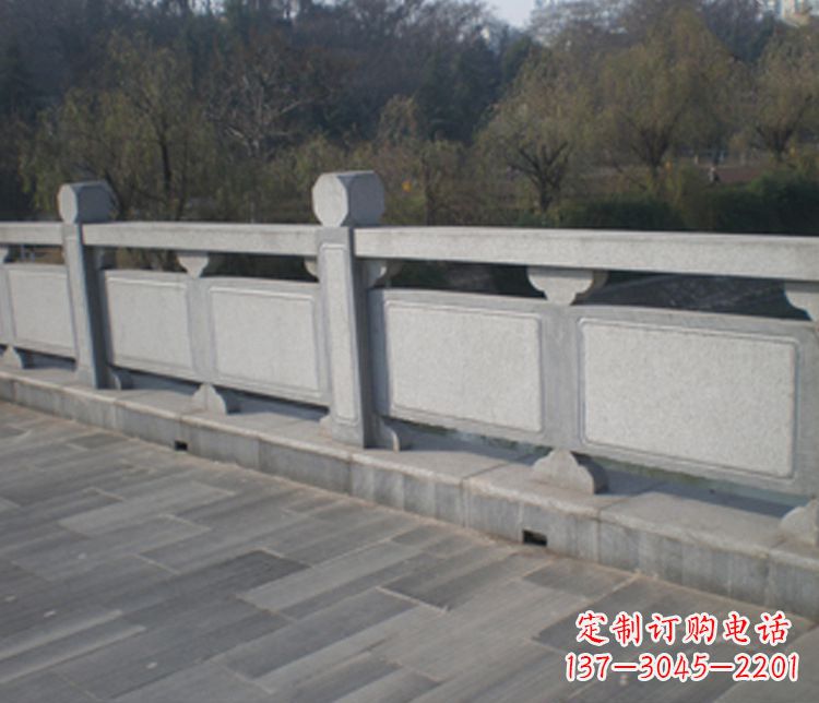 聊城园林仿古石栏板景观石雕 (7)