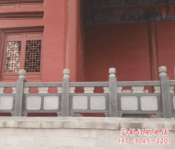 聊城园林仿古石栏板景观石雕 (8)