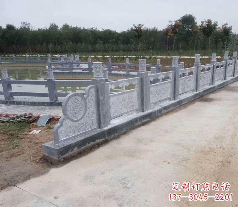 聊城园林仿古石栏板景观石雕 (11)