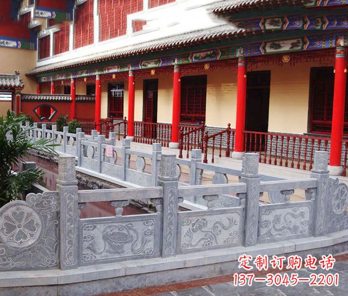 聊城园林仿古石栏板景观石雕 (12)