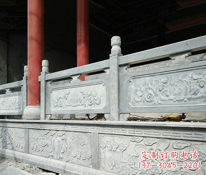 聊城园林仿古石栏板景观石雕_1 (3)