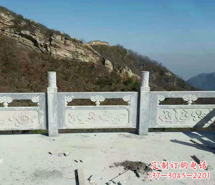 聊城园林仿古石栏板景观石雕_2 (3)