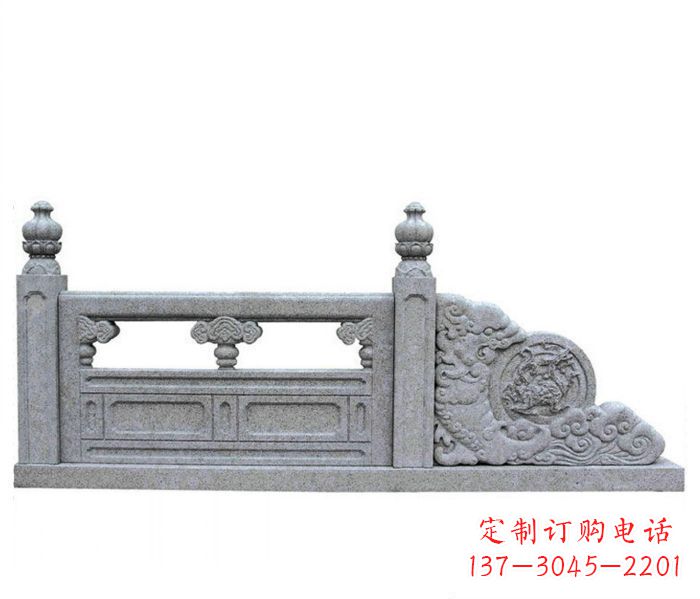 聊城园林景观大理石栏板雕塑 (2)