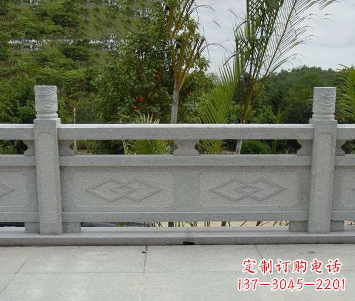 聊城园林景观大理石栏板雕塑 (3)