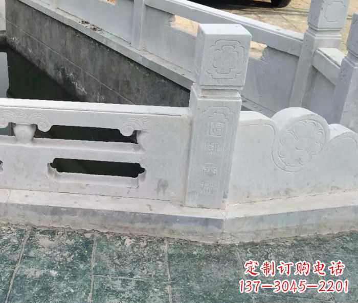 聊城园林景观大理石栏板雕塑 (7)