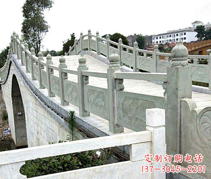 聊城园林景观大理石栏板石雕 (3)