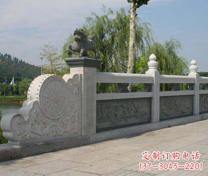 聊城园林景观大理石栏板雕塑