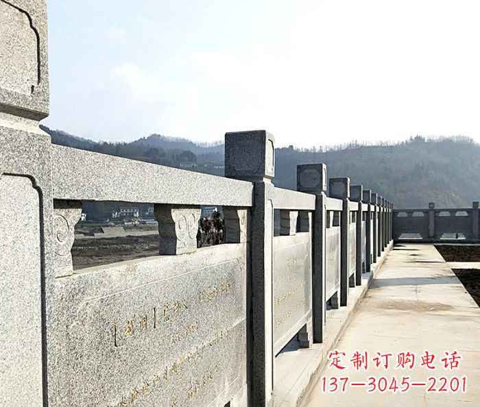聊城园林景观大理石栏板石雕 (14)