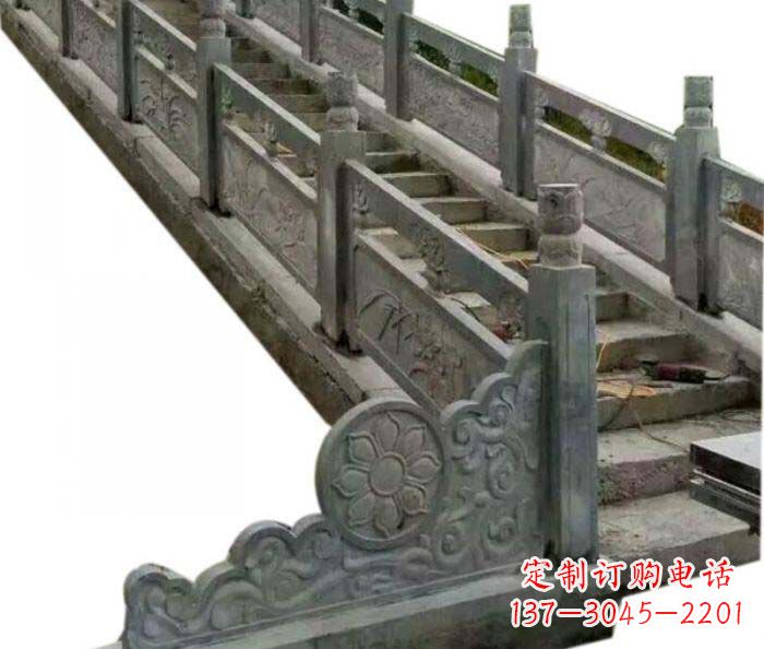 聊城园林景观仿古石雕栏板 (4)