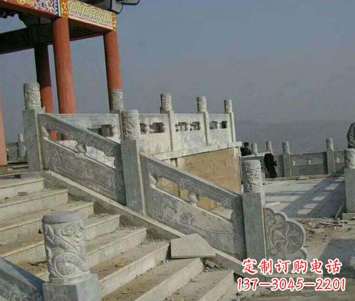 聊城园林景观仿古石雕栏板