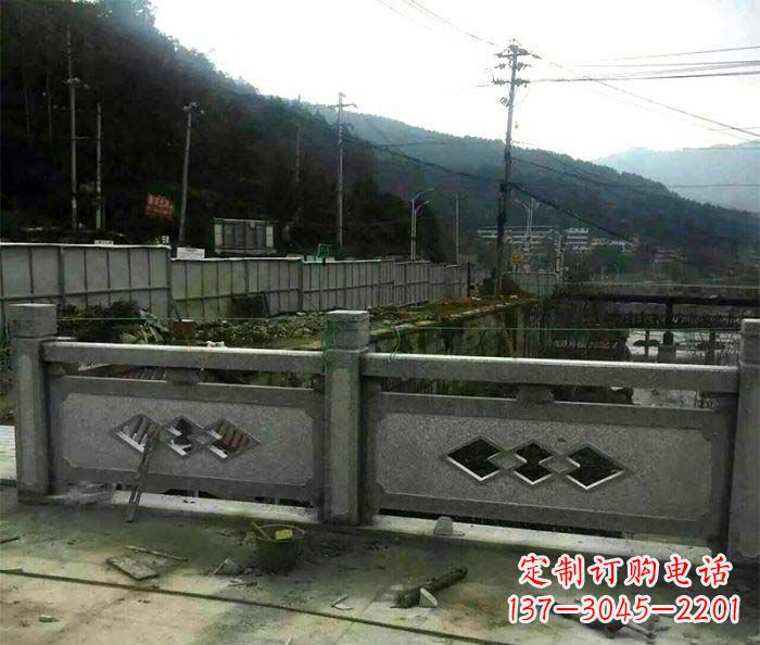 聊城园林景观仿古石浮雕栏板 (2)