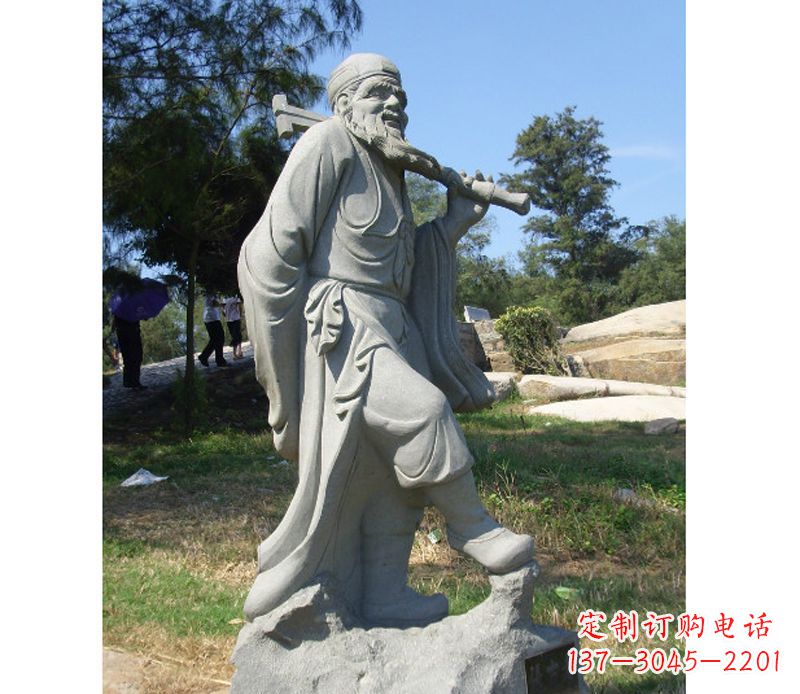 聊城张果老八仙雕塑