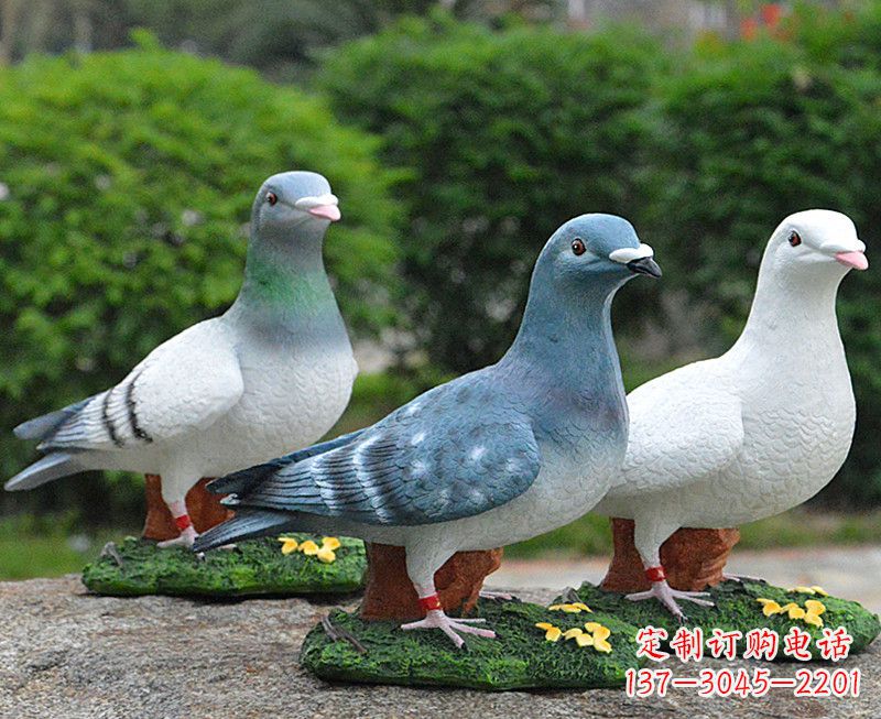 聊城长春和平鸽雕塑