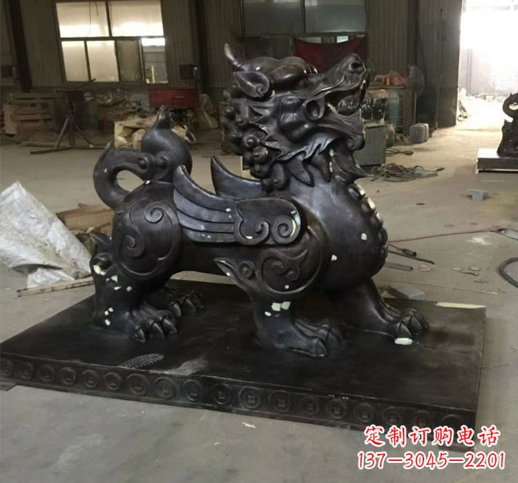 聊城招财貔貅铜雕
