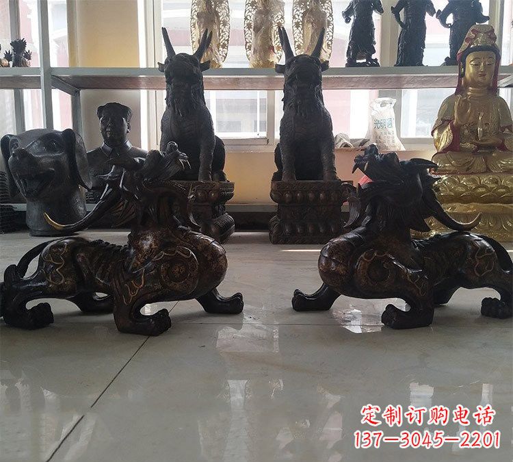 聊城招财辟邪貔貅铜雕
