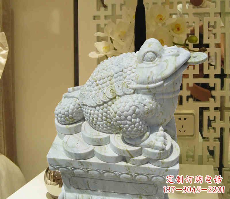 聊城招财神兽金蟾石雕