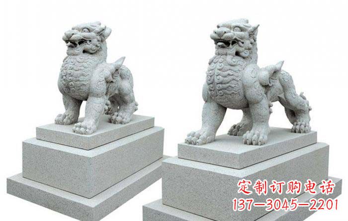 聊城招财神兽貔貅石雕