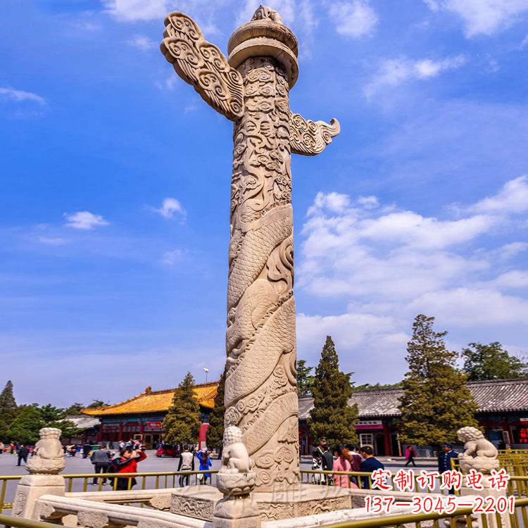 聊城中国华表柱-景区园林景观装饰柱
