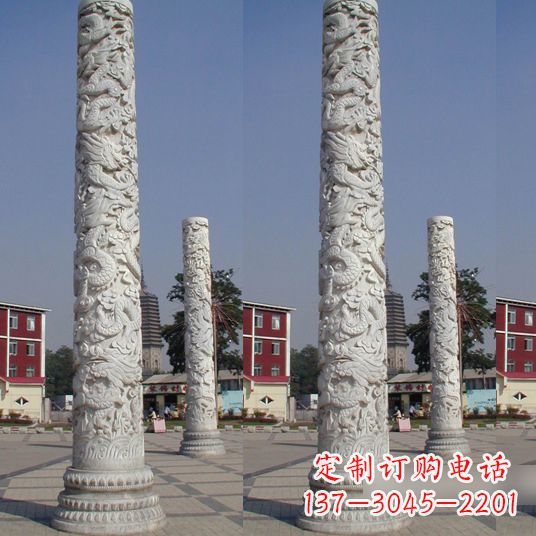 聊城中国龙柱雕塑