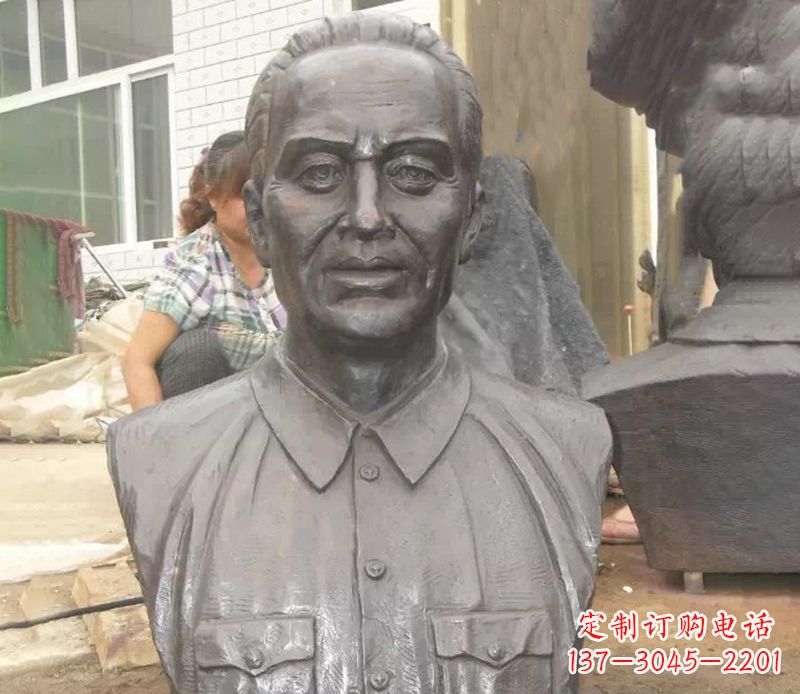 聊城中国名人人物胸像铜雕