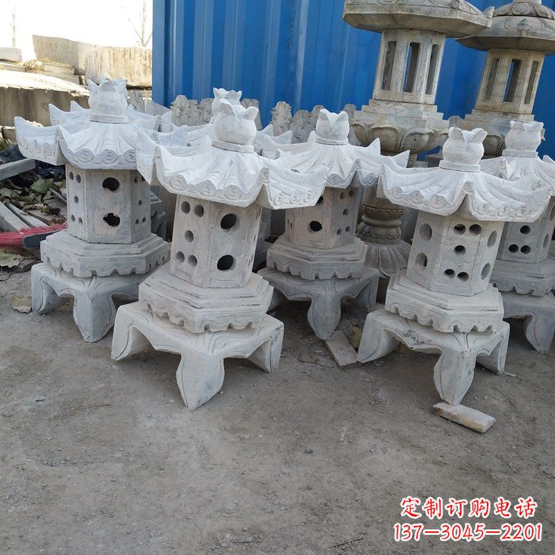 聊城中式古代石灯笼