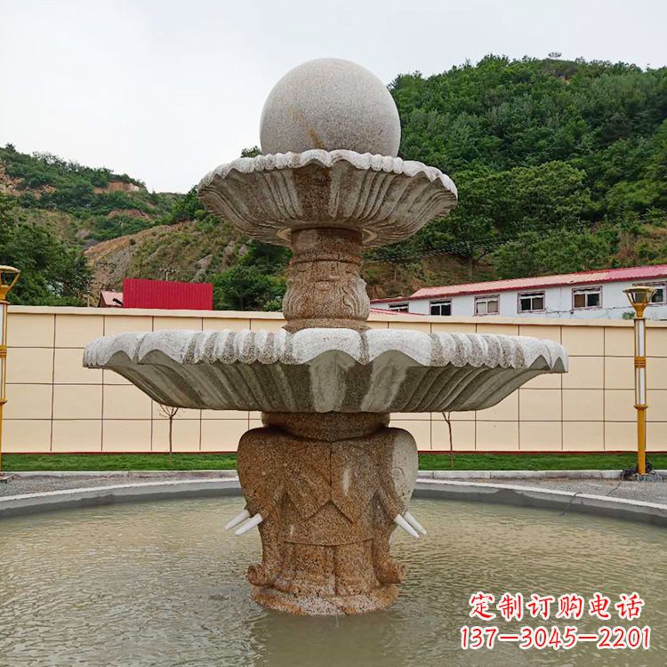 聊城中式喷泉石雕