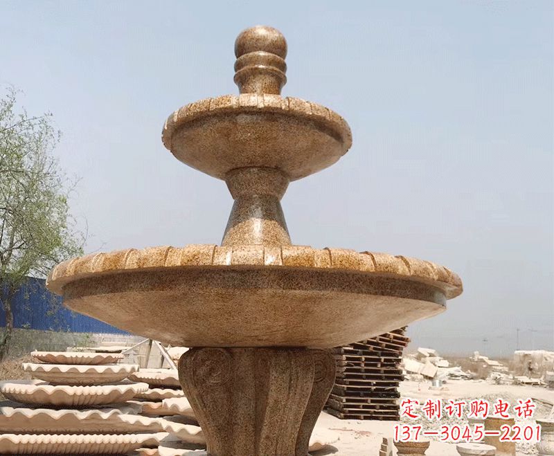 聊城中式石雕喷泉