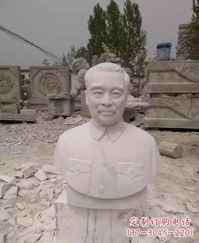 聊城周恩来头像石雕