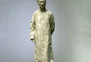 聊城徐悲鸿雕塑像石雕历史名人雕像