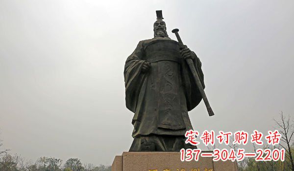 聊城铸铜刘邦雕塑