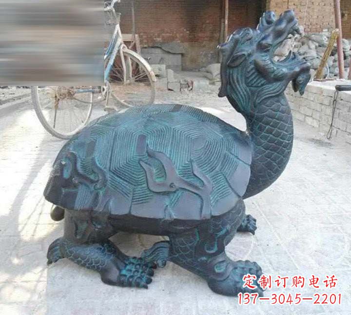 聊城铸铜龙龟雕塑222