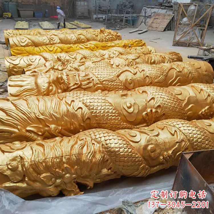 聊城铸铜龙柱
