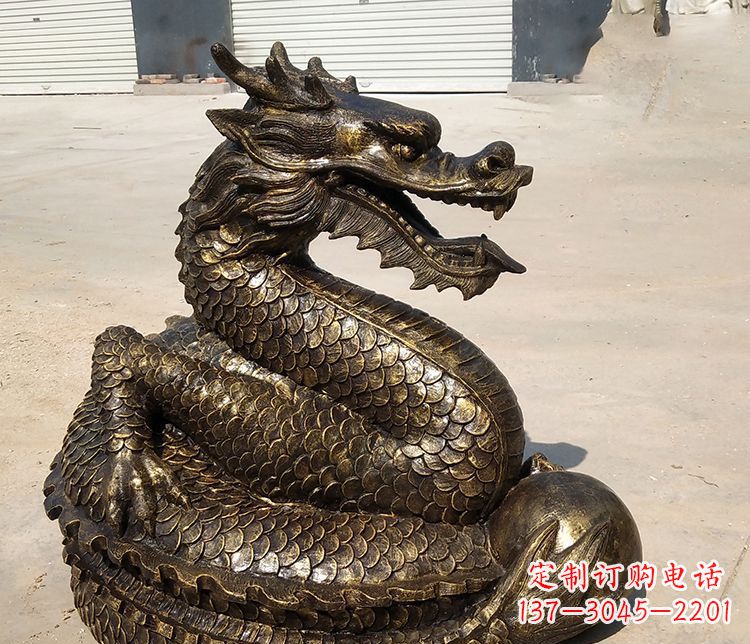 聊城铸铜神龙雕塑