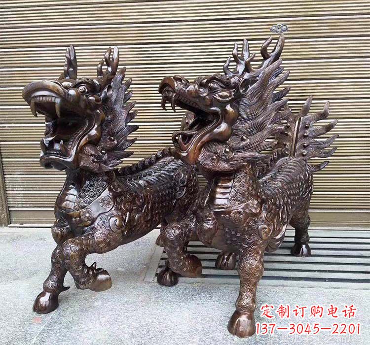 聊城铸铜铜麒麟