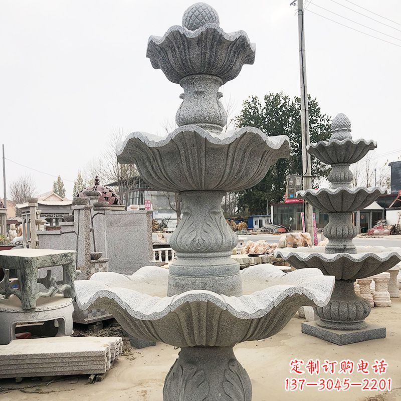 聊城自然石雕流水喷泉